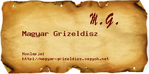Magyar Grizeldisz névjegykártya